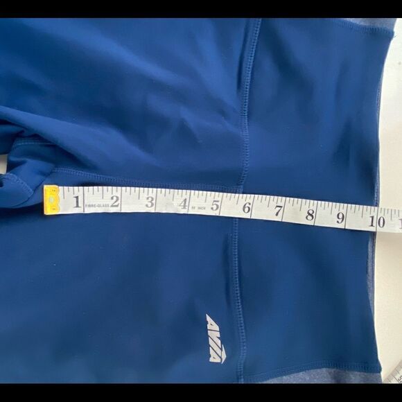 Avia Blue Two Tone Ankle Leggings Size Medium - Picture 6 of 12